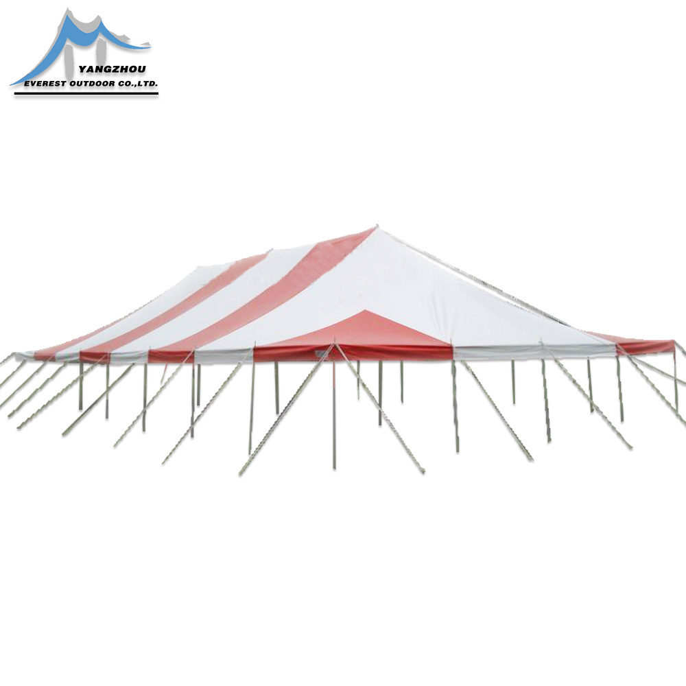 New Fashionable Tent for Sale Peg Pole Tent Big Pole Tent Outdoor Event PVC Walls Aluminum Alloy Water Proof Earth Land