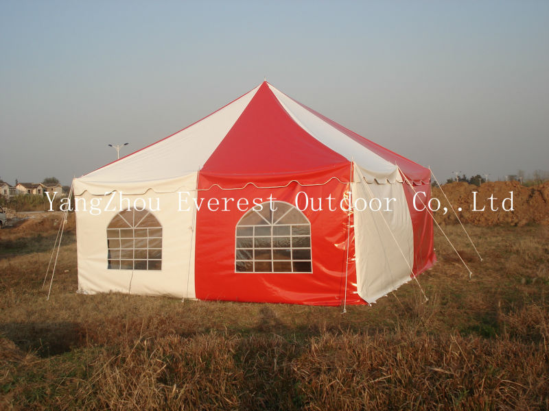 Latest hot sale 20x20 pole tent with good price