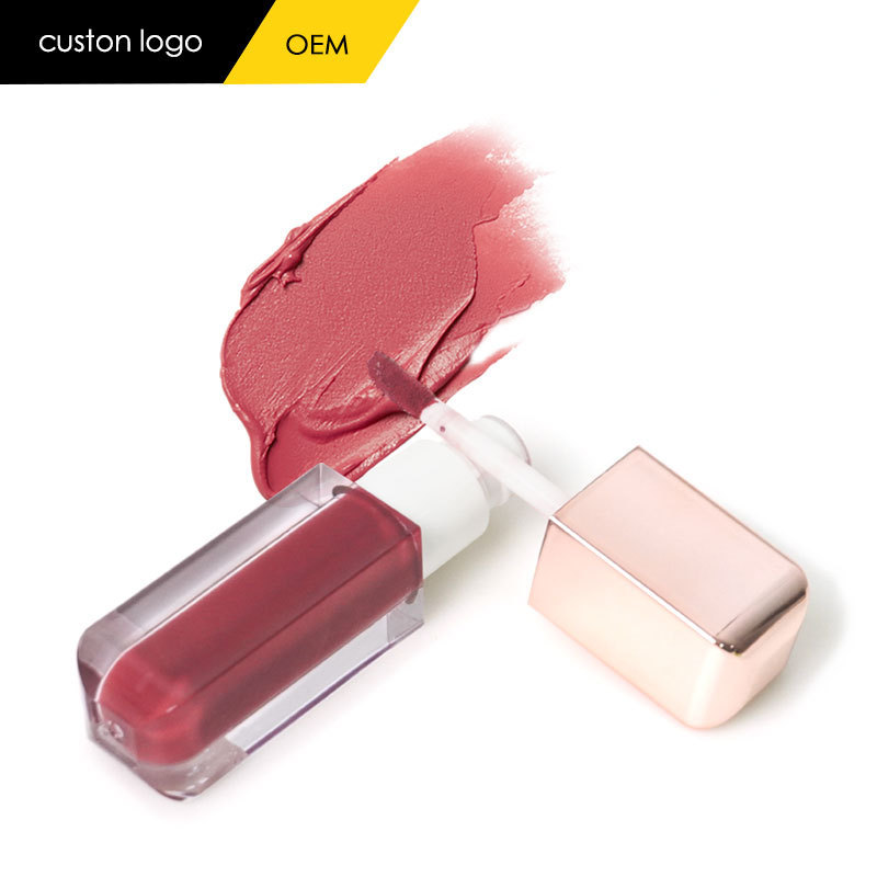 CC36442 Private Label lip jelly   Cruelty Free  Nude  Matte Liquid Lipstick Custom logo Long Lasting Velvety Lip Gloss make up