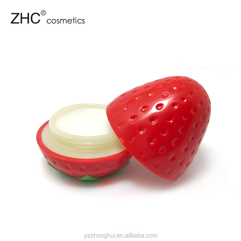 CC36160 Make your own fruit lip gloss strawberry shape lip gloss container