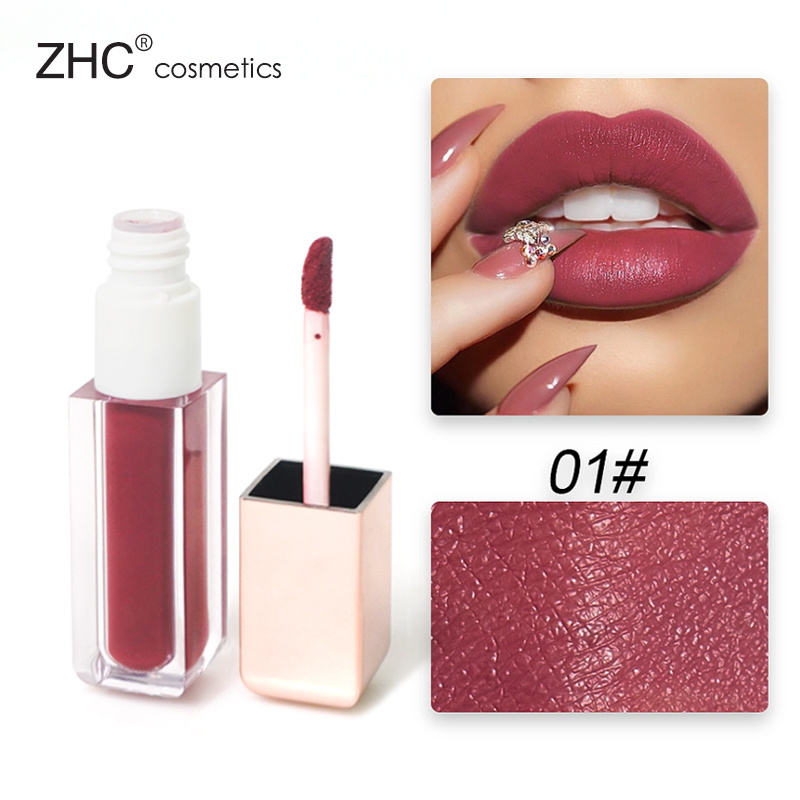 CC36442 Private Label lip jelly   Cruelty Free  Nude  Matte Liquid Lipstick Custom logo Long Lasting Velvety Lip Gloss make up