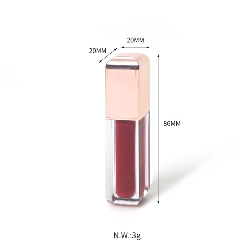 CC36442 Private Label lip jelly   Cruelty Free  Nude  Matte Liquid Lipstick Custom logo Long Lasting Velvety Lip Gloss make up