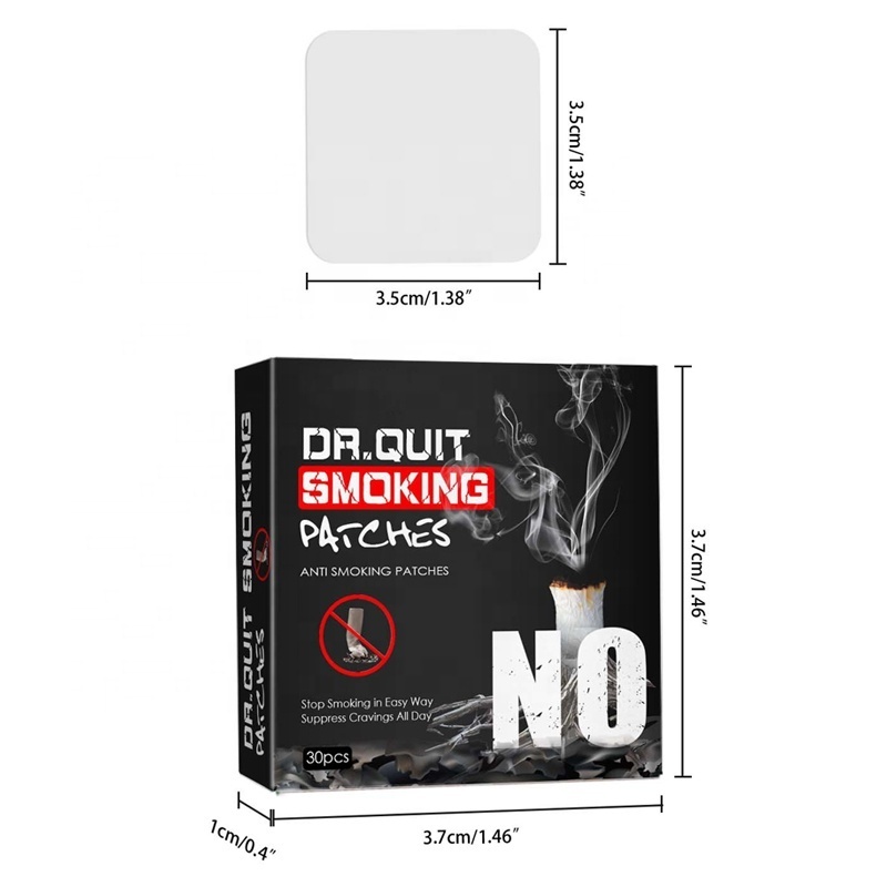 anti smoke patch stop smoking care chinese herbal plaster oem quit smoking patches natural ingredient