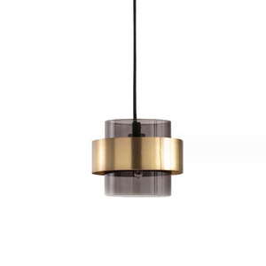 Living room light modern decorative brass glass ceiling pendant light