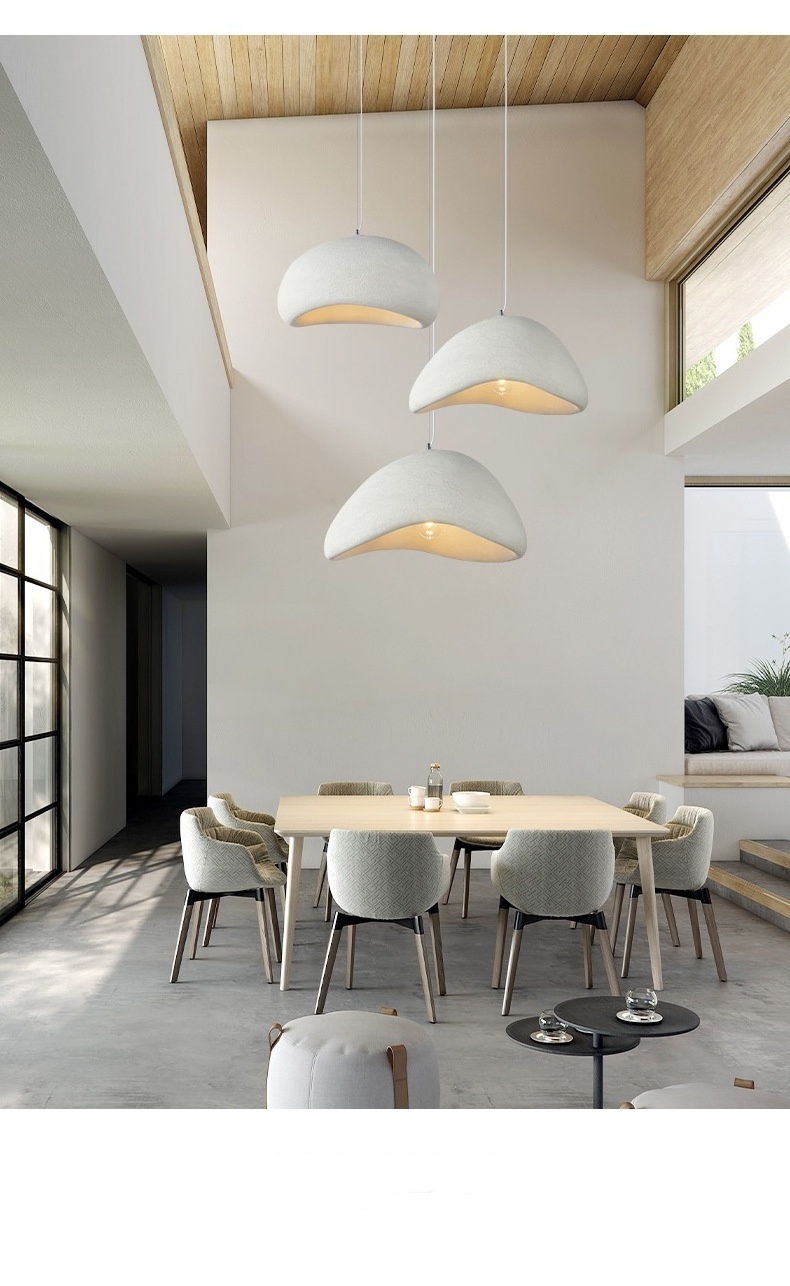 Wabi-Sabi Japanese chandelier for living room hotel restaurant