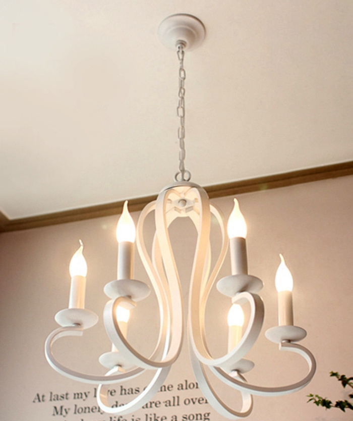 new design retro wooden chandelier for living room weathered white pendant lighting fixture