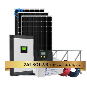 Complete Kit 2000W 3000W Solar Systems Home 5000W 10KW Off Grid Solar Panels 1000w Price