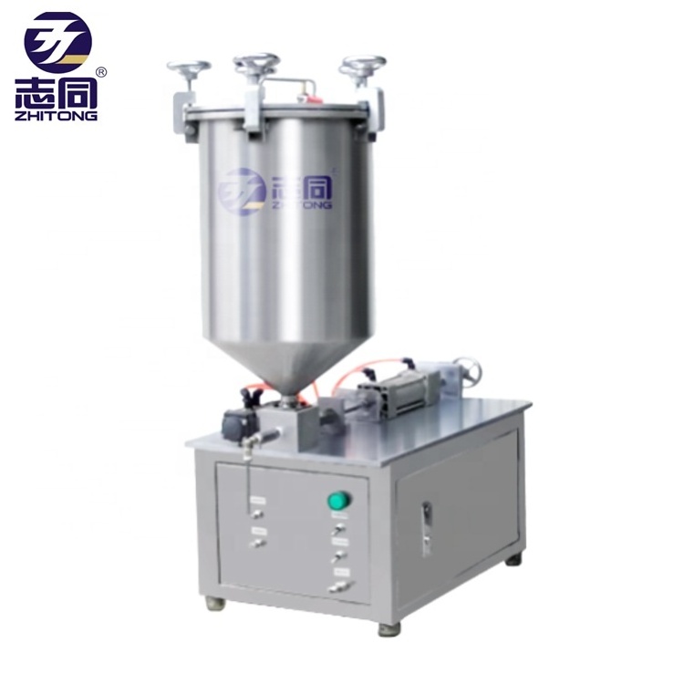 Zhitong Pneumatic Semi-automatic Single nozzles for Mascara/Lip gloss/Nail polish Filling Machine