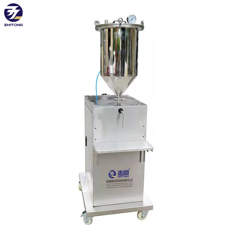 Zhitong Pneumatic Semi-automatic Single nozzles for Mascara/Lip gloss/Nail polish Filling Machine