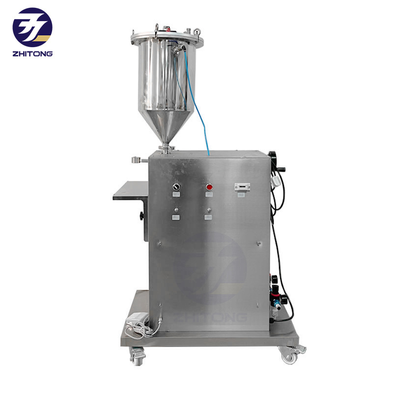 Zhitong Pneumatic Semi-automatic Single nozzles for Mascara/Lip gloss/Nail polish Filling Machine