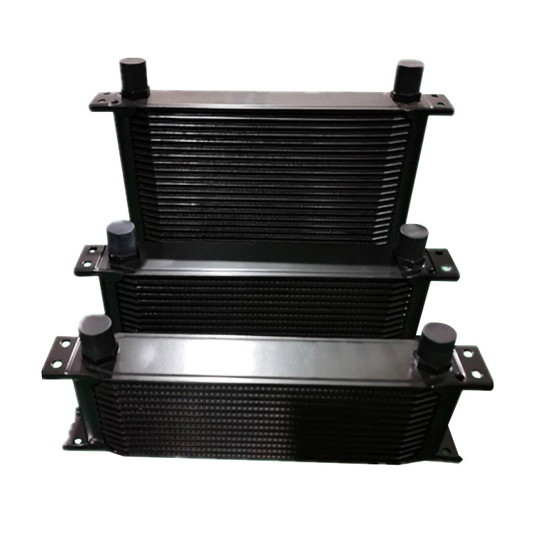 15 Rows AN10 Aluminum Japan Car Oil Cooler 1 /1.2 meters Oil Hoses Racing Engine Transmission