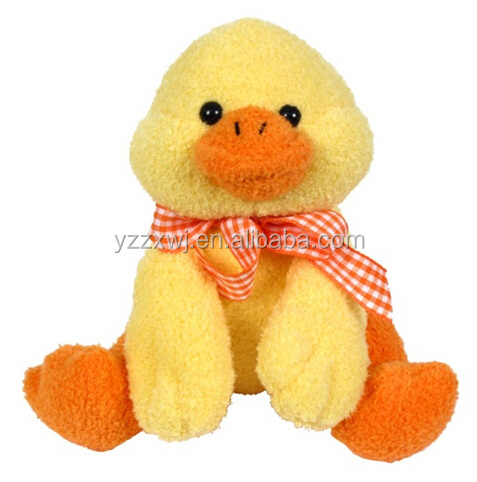 plush yellow duck toys soft duck toys yellow Plush animal stuffed toy duck