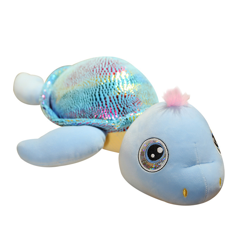 Creative cute tortoise doll plush toy long sleeping pillow turtle doll  rag doll stuffed animal toy children's day gift