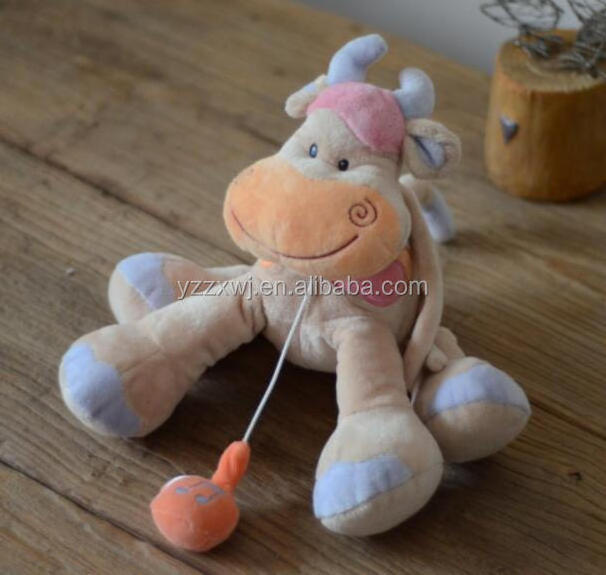 free sample soft baby toys with bell pull baby toy with musical pull string pull string musical baby plush animal toys