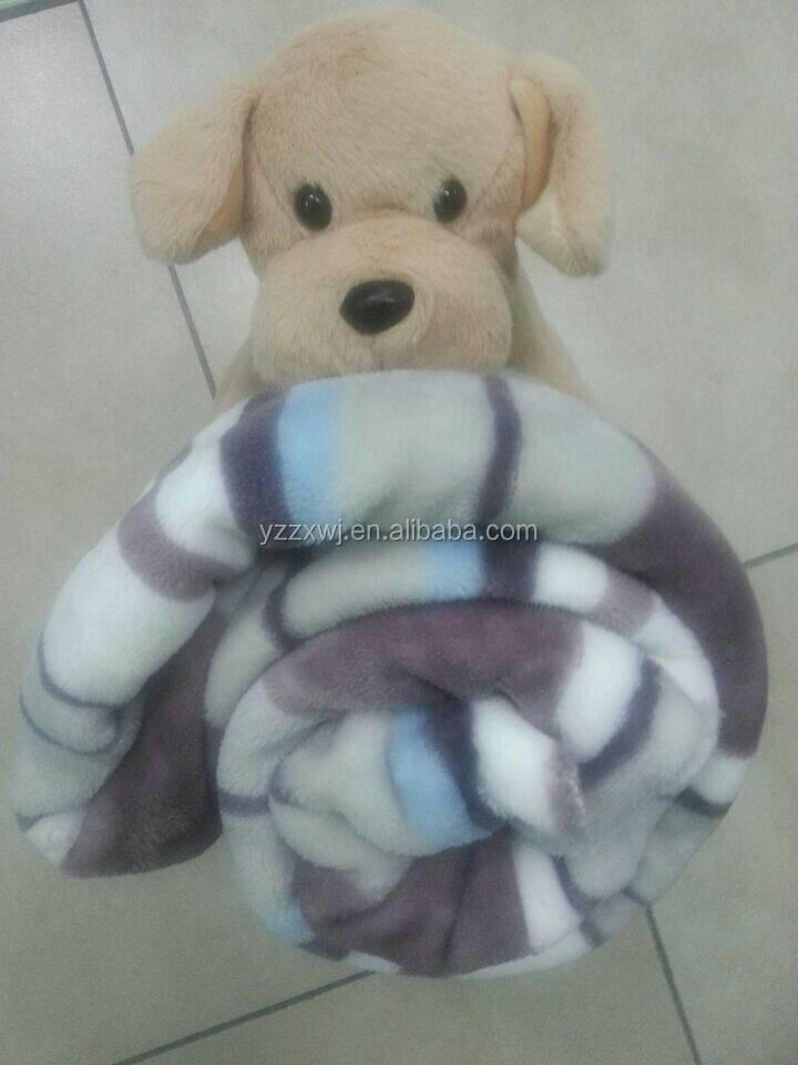 Plush Animal Toy Baby Swaddle Blanket dog monkey penguin cat blanket with pillow Animal Head Plush Baby Blanket