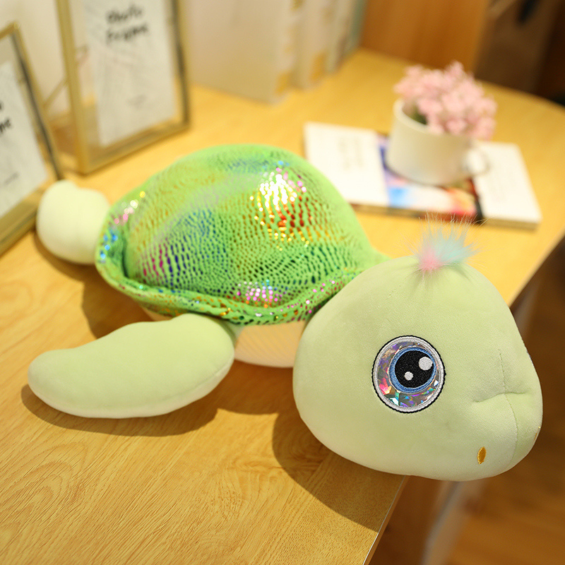 Creative cute tortoise doll plush toy long sleeping pillow turtle doll  rag doll stuffed animal toy children's day gift