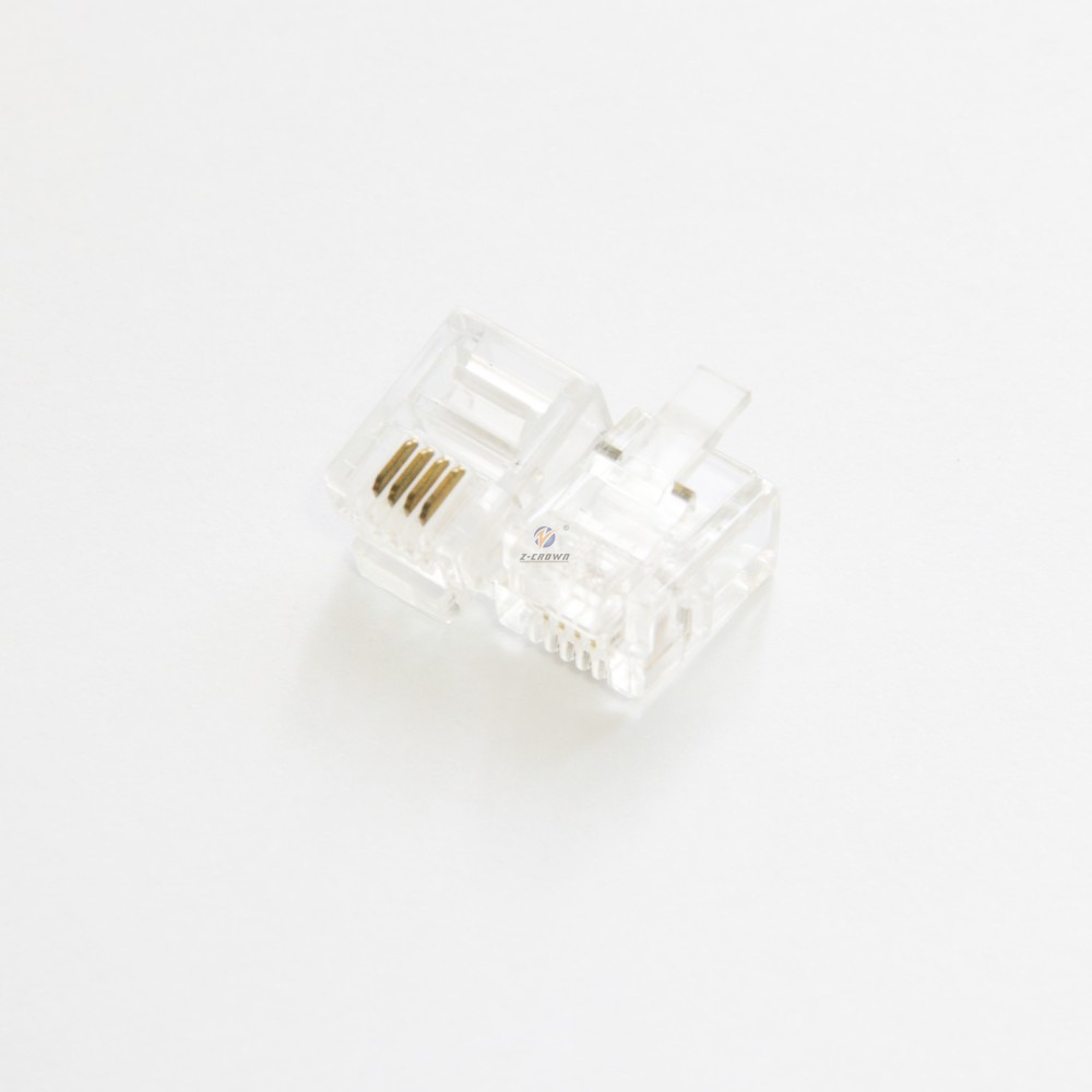 8p8c bnc female connectors to rj45 male