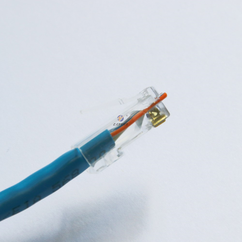 8p8c bnc female connectors to rj45 male