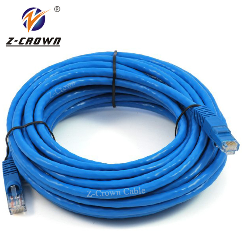 Factory UTP Cat5e Cat6 Patch Cord RJ45 Plug Network cable Cat6a Cat7 cat 8 ethernet Network Cable Communication Cables