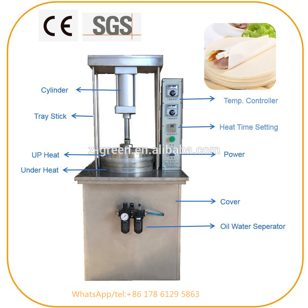 Crepe maker / tortilla making machine / commercial chapati maker