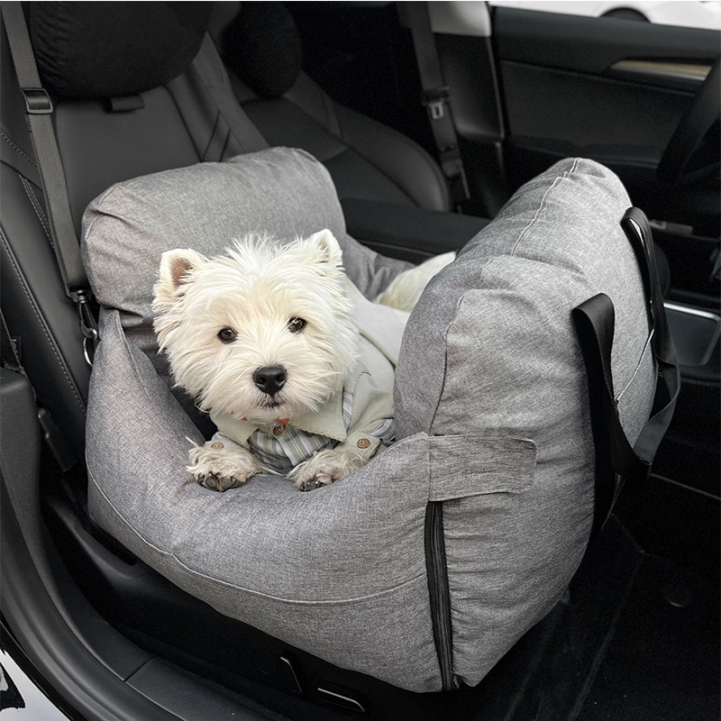 Relaxlines cotton kennel for car seats comfortable portable pet bed dog car seat carrier dog bed pet car bed