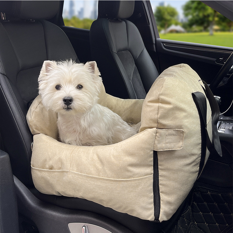 Relaxlines cotton kennel for car seats comfortable portable pet bed dog car seat carrier dog bed pet car bed