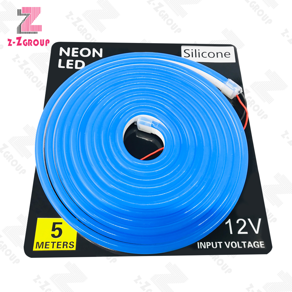 Custom Led Light Neon Sign 6*12/ 8*16mm Neon Lights Silicone IP67 Garden 80 Gua SMD2835 10W Solar Neon Lights for Clothing Store