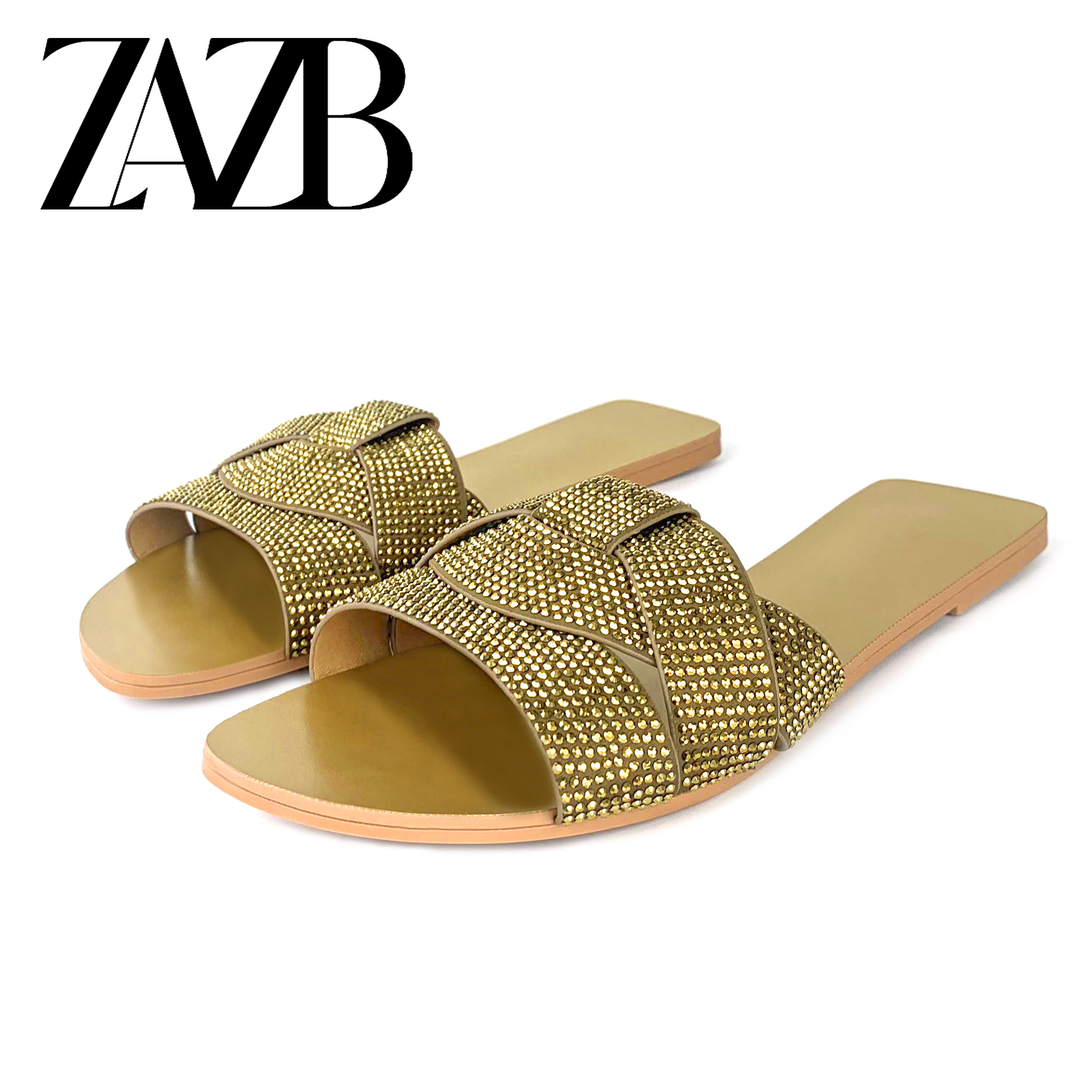 New design summer women's flat shoes open toe simple ladies sandals sandy beach Tropical style shoes