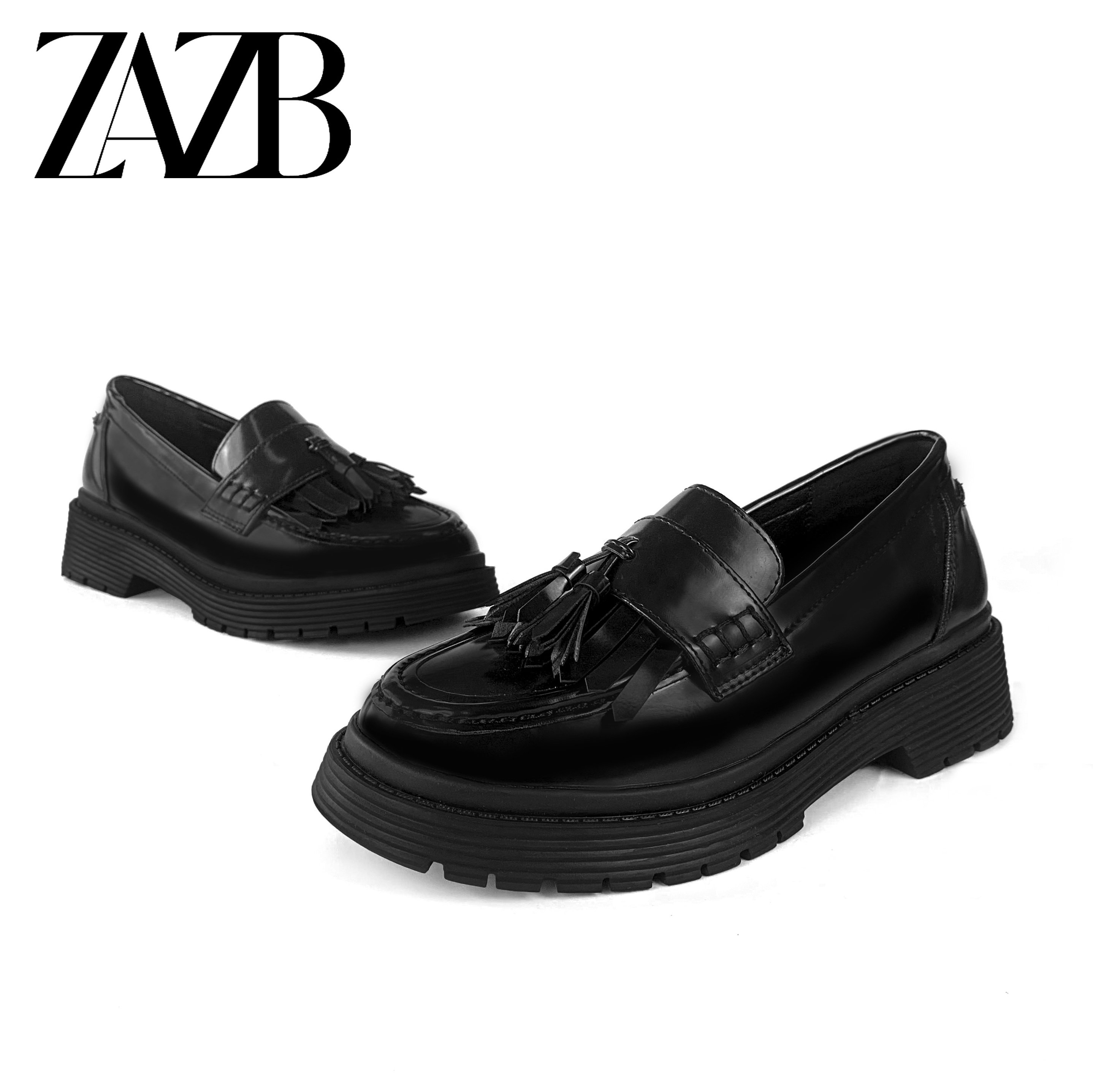 New style design Horse clasp loafers Women's flat shoes British Style moccasins casual office ladies Flats slip on shoes