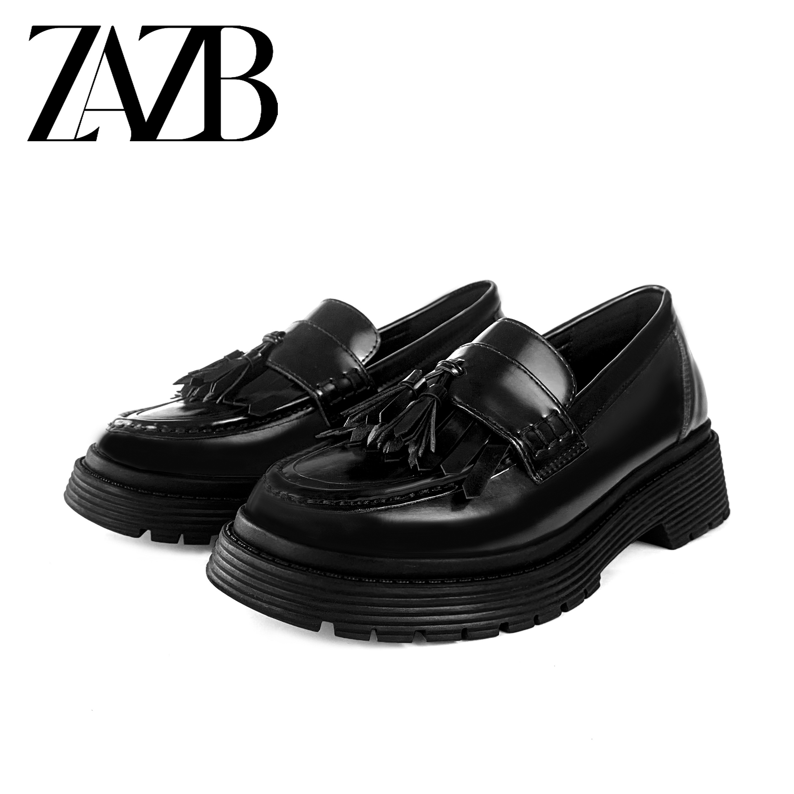 New style design Horse clasp loafers Women's flat shoes British Style moccasins casual office ladies Flats slip on shoes