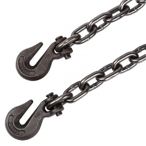 G70 Heavy duty iron link chain / Tow chain tie down binder chain flat bed