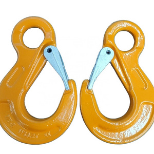 G80 Alloy Steel Eye Slip Hook with Latch Eye Type Safety Sling Hook with Latch