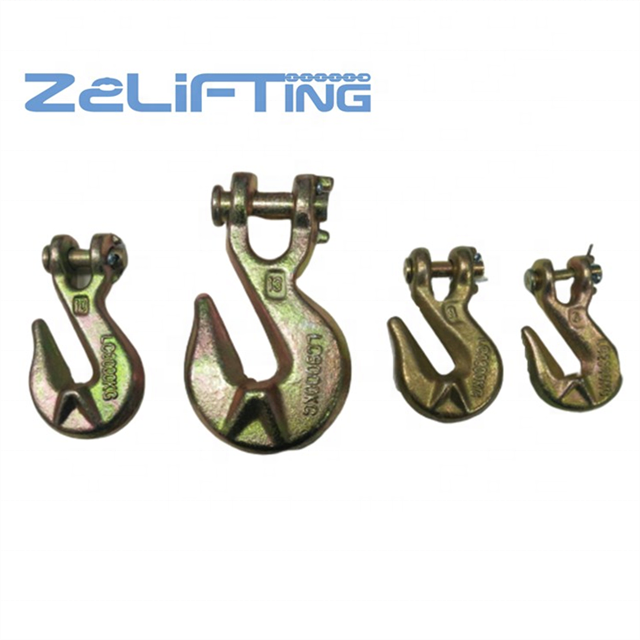 Grade 70 Alloy Clevis slip hook Grab hook with wings for AS Drag chain