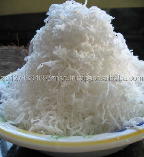 Low Fat Desiccated Mature Coconut Shredded Coconut For Food