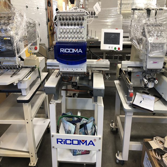 Ricoma Embroidery machine