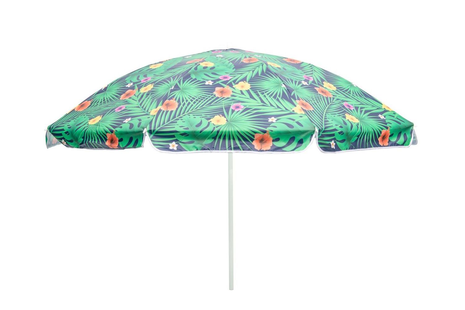 Good Working High Quality Palm Leaves Midnight Pattern Digital Poly Canvas Cover Beach Umbrella Vintage