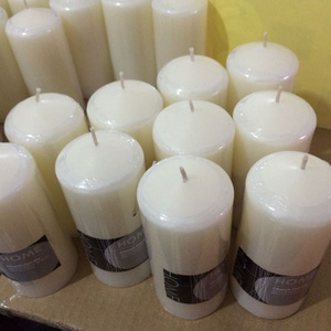 Big White Pillar Church Candle