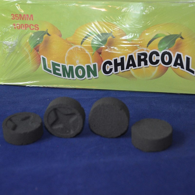 Bamboo lemon charcoal for hookah shisha incense