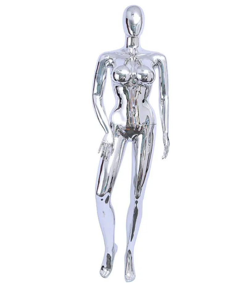 Factory Hot Sale Shop Gold Head White Chrome Mannequins For Sexy Mature Female Dummy Germany Price