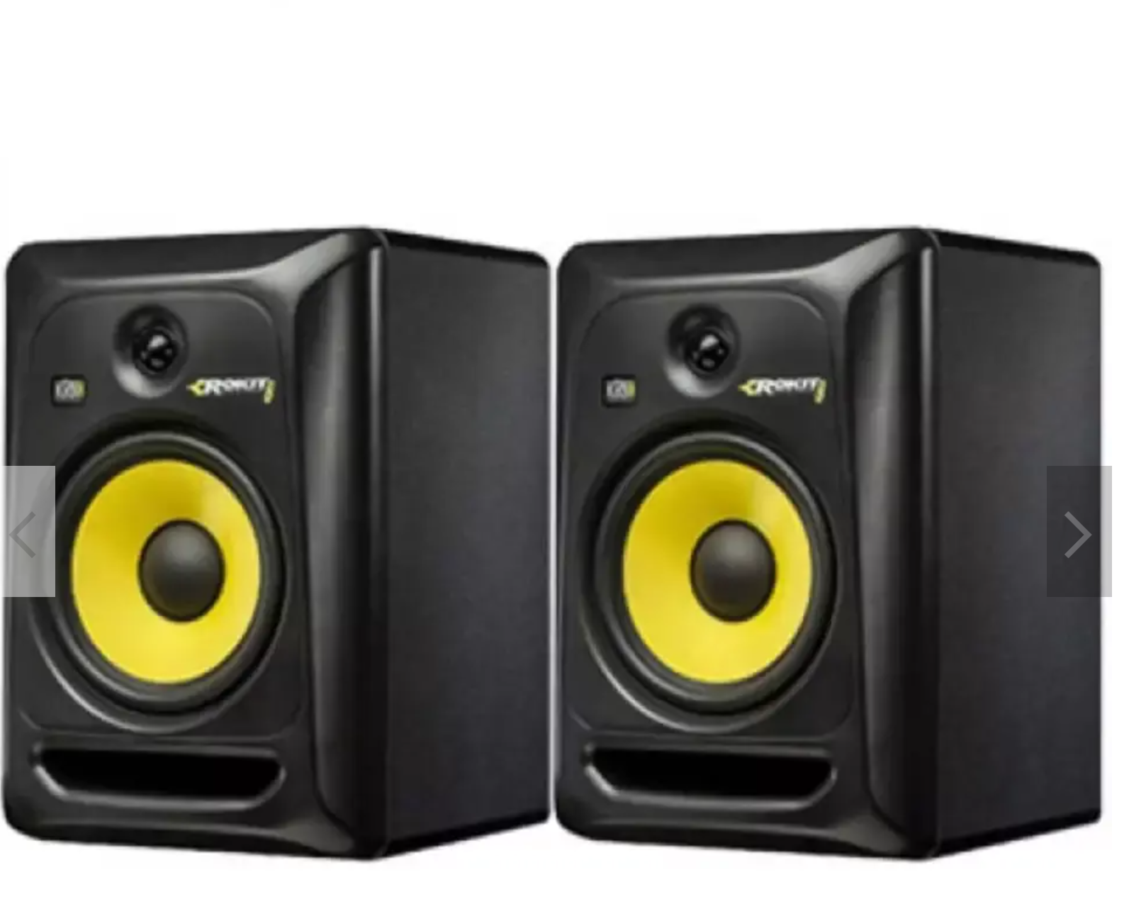 NEW Speaker KRK 5 Classic Studio Monitor 2 Way Active Studio Monitor Kit (Pair Black and White) Speaker Custom Speaker