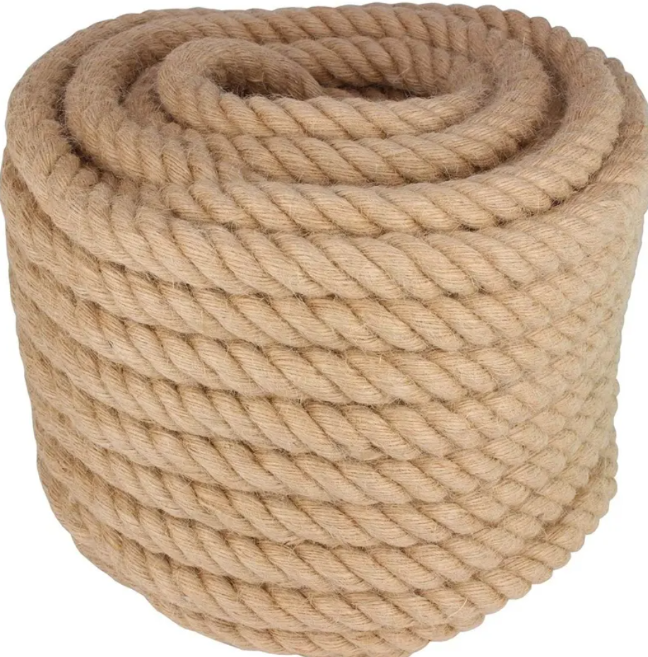 Nature Twine Cord Jute String Rope Burlap Parcel Twine 2MM Jute String Gardening Sisal Rope 3PLY Jute Twine String