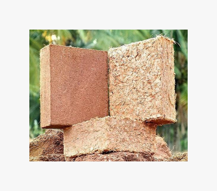 Good Quality Coco Coir Coconut Soil Block Peat Pot Nutrition Coconut Peat Soil Block Coconut Peat Nutritious Soil