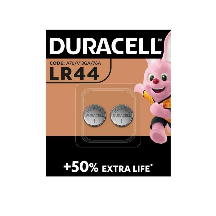 Duracell Specialty LR44 Alkaline Button Battery 1,5V Pack of 4