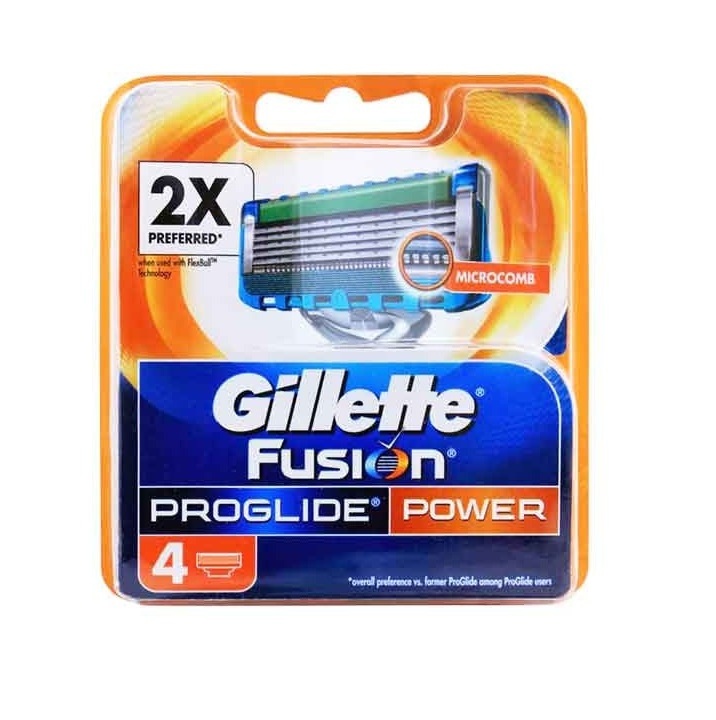 Buy Gillette Fusion Proglide Flexball Shaving Razor Manual Cartridges 4's Online in Pakistan