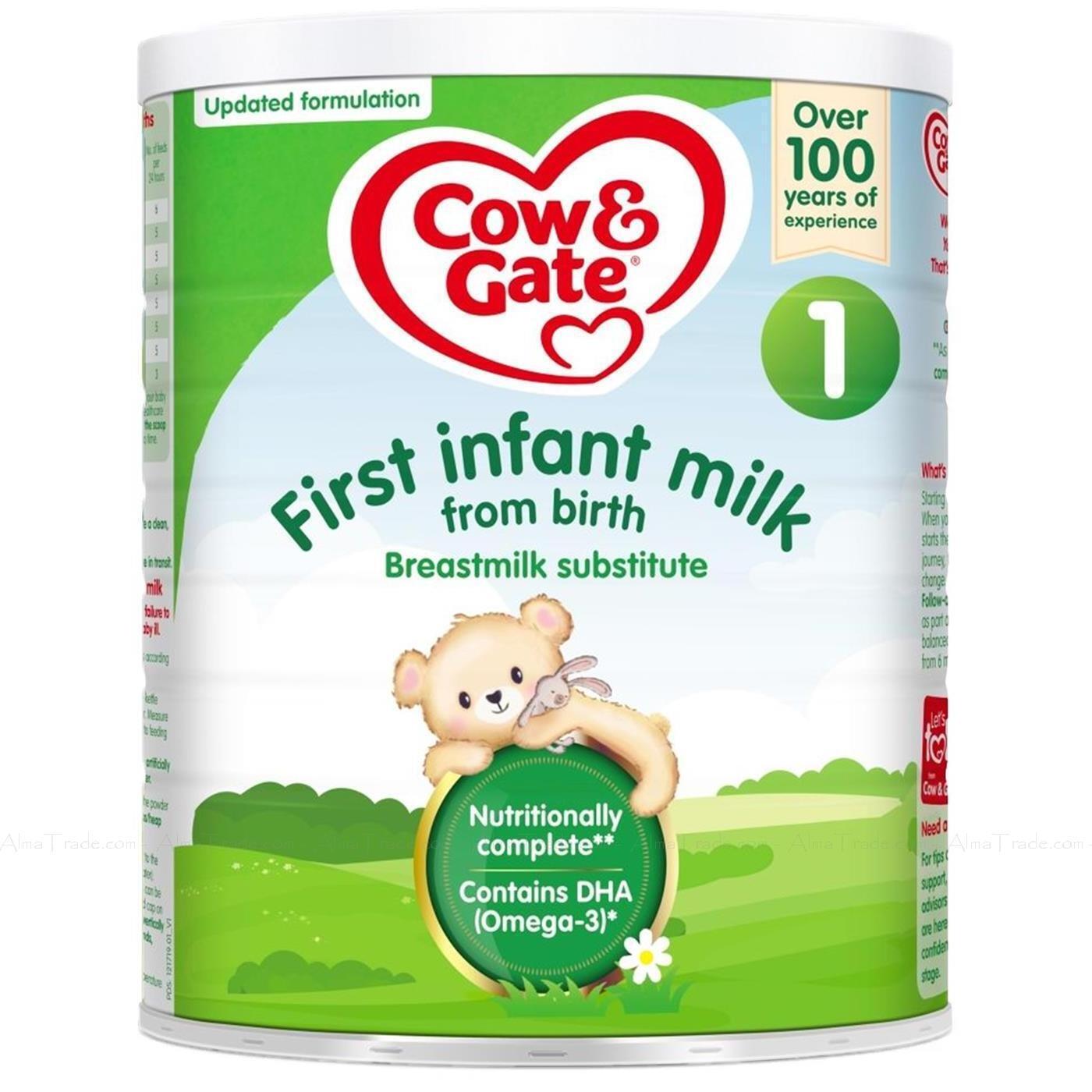 Cow & Gate 1 First Infant Milk from birth 900g