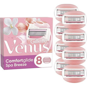 Gillette Venus Comfortglide Spa Breeze Refill Razor Blade Cartridges