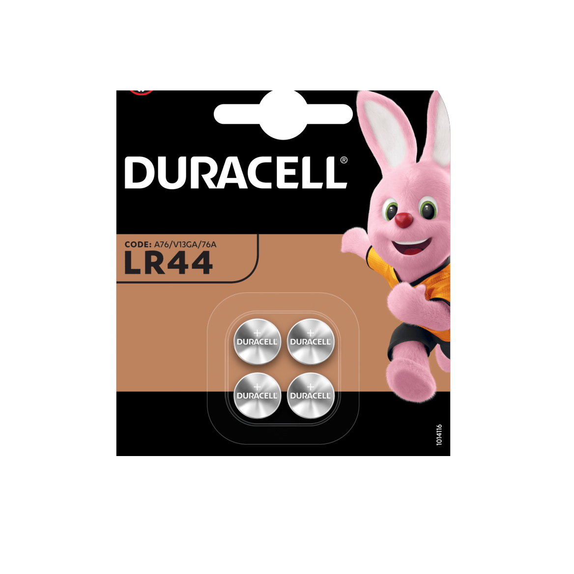 Duracell Specialty LR44 Alkaline Button Battery 1,5V Pack of 4