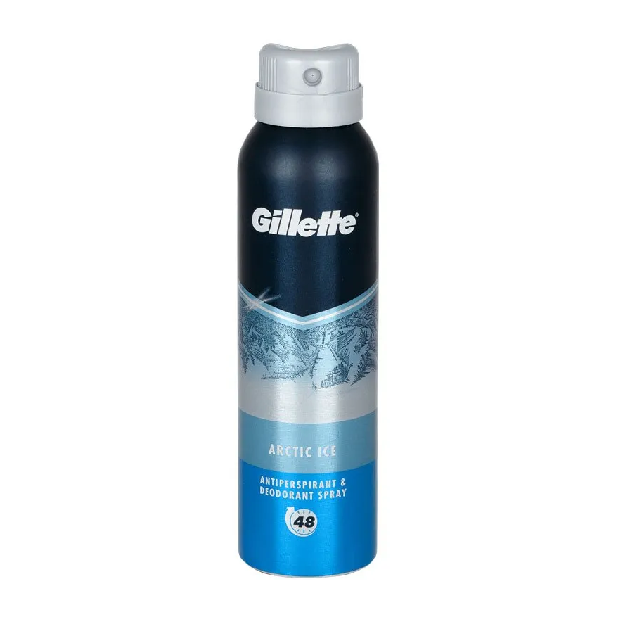 Gillette- Arctic Ice Antiperspirant & Deodorant Spray 150ml