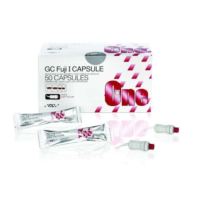 Fuji I Capsules 50 pcs. - Glass ionomer cement for embedding