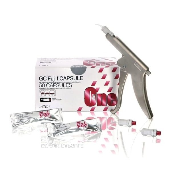 Fuji I Capsules 50 pcs. - Glass ionomer cement for embedding